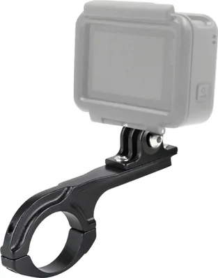 Produktbild von Q-Form Aluminiumlegierung Fahrradhalter Lenkerhalterung Adapter für Gopro 3 4 5 6 7Schwarz