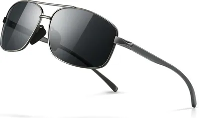 Zdjęcie produktu dla Męskie okulary przeciwsłoneczne z polaryzacją i ochroną UV400 Cat 3 42/62mm
