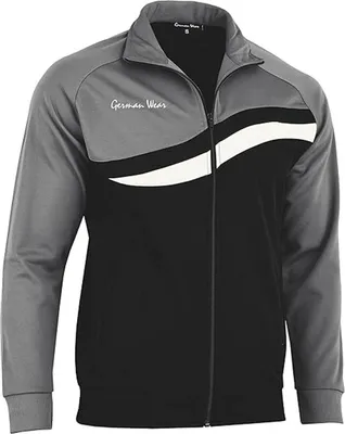Produktbild von STRIKER Herren Trainingsjacke Sportjacke Joggingjacke, Größe:48/S, Farbe:Grau