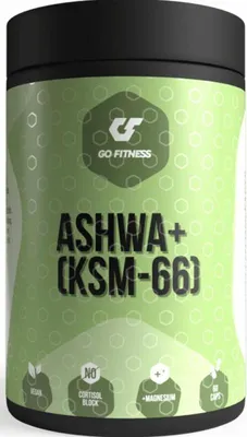 Produktbild von Go Fitness KSM-66 Ashwagandha (60 Caps) Unflavoured - Vitamine, Mineralien & Gesundheit - Kräuter