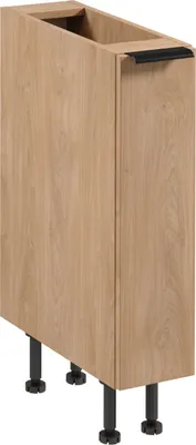 Produktbild von Apothekerschrank 20 x 87 x 52 cm Küchenschrank ohne Arbeitsplatte, Sorento D20C Sonoma Eiche