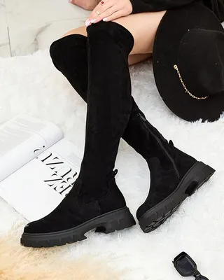 Produktbild von Royalfashion Ridesel kniehohe Damenstiefel, Größe 40