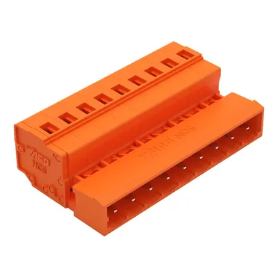 Produktbild von WAGO 1-Leiter-Stiftleiste;CAGE CLAMP®;2,5 mm²;orange 231-639