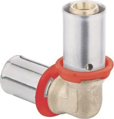 Image de Coude à Sertir Dn20 Per Finish Raccord Coudé à Sertir Pour Tube Per Dn20 - Finish