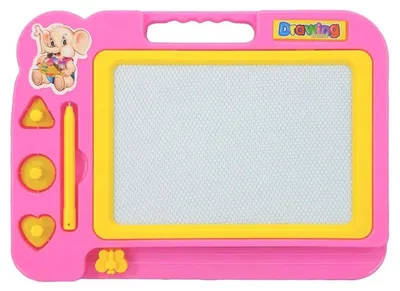 Produktbild von Magnetisches Zeichenbrett Kinder Maltafel Rot