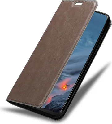 Image de Cadorabo Housse pour Cubot P30 Housse de protection marron Etui pour téléphone portable Case Cover Fermeture magnétique