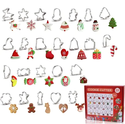Produktbild von Mini-Weihnachts-Ausstecher aus Edelstahl