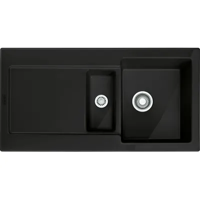 Produktbild von FRANKE MARIS MRK 651-100 Einbauspüle / Keramik / Anthrazit matt / Druckknopf / 60 cm