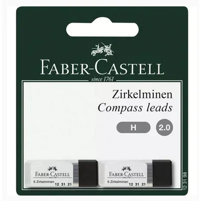 Image de FABER-CASTELL Zirkelmine 2mm 2x 6er H Blister