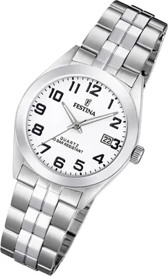 Produktbild von Festina Damen Uhr Klassik F20438/1 Edelstahl Armband-Uhr silber UF20438/1
