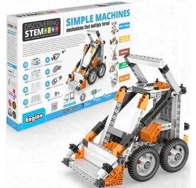 Imagen del producto de Engino Stem: Máquinas simples y mecanismos que facilitan la aplicación de la fuerza