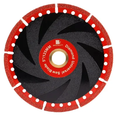 Immagine prodotto di Disco diamantato da 125 mm per taglio di armature in acciaio, angolari, acciaio inossidabile e cemento