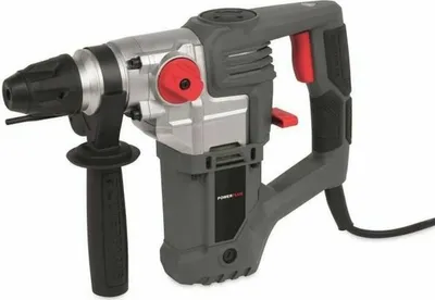 Produktbild von Powerplus POWE10060, Schlüssel, II, Schwarz, Grau, Rot, Silber, 1,3 cm, 850 RPM, 106 dB