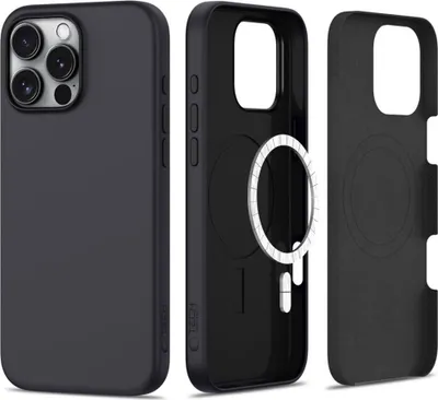 Immagine prodotto di Tech-Protect Silicone Magsafe Iphone 16 Pro Max Nero opaco