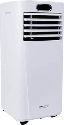 Zdjęcie produktu dla HOME DELUXE - Klimatyzator przenośny SET MOKLI XL DELUXE - 9000 BTU/h (2600 W) - Klimatyzator przenośny z systemem 5 w 1: chłodzenie, ogrzewanie, osuszanie, wentylacja, tryb nocny, z uszczelką okienną i wężem wylotowym powietrza