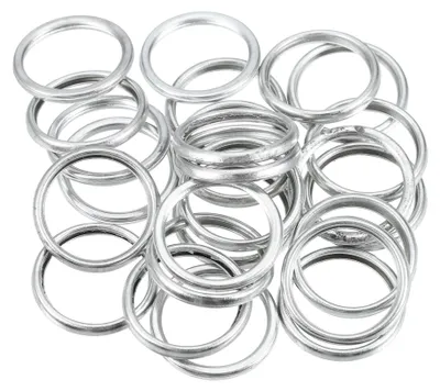 Produktbild von Ölablassstopfen-Dichtungen - Aluminium - 25 Stück - Innendurchmesser 16 mm