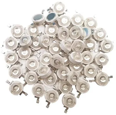 Image de Ampoule LED pour aquarium et croissance des plantes - Bleu Königsberg - 50 pièces - pour hydroponie et aquariums