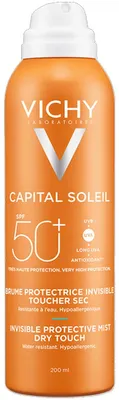 Zdjęcie produktu dla Vichy Ideal Soleil Niewidzialna mgiełka nawilżającaSPF50