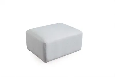 Immagine prodotto di Sgabello bianco poggiapiedi sgabello seduta sgabello pouf soggiorno mobili di design