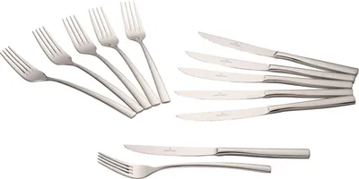 Produktbild von Villeroy & Boch Piemont Steakbesteck 12tlg. Spülmaschinenfest Edelstahl 18/10