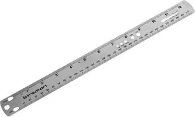Image de Règle à rayons Birzman pour rayons et roulements jusqu'à 310mm blanc