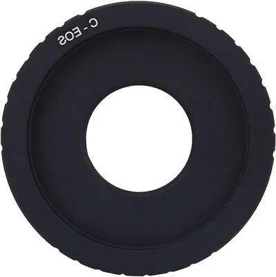Imagen del producto de Adaptador para cámaras réflex digitales con montura C, compatible con montura EF