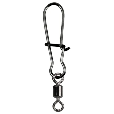 Produktbild von Gamakatsu Hyper Ez Snap with Swivel - 5 Karabinerwirbel, Größe/Tragkraft:Gr. 08 / 11kg