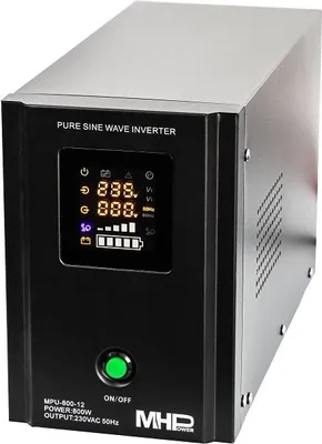 Obrázek produktu pro MHPower záložní zdroj MPU-800-12, UPS, 800W, čistý sinus, 12V