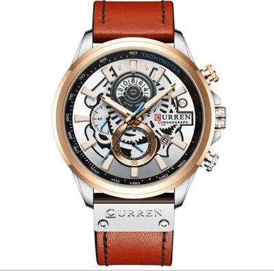 Produktbild von CURREN GA-14414 Herrenuhr – Braun/Golden KP14414