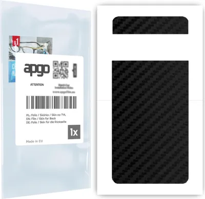 Produktbild von apgo Rückseite Schutzfolie für Google Pixel 6 Pro -  Hinten Schutzfolie Carbon, Rückseite Folie schützt vor Kratzern und Fingerabdrücken