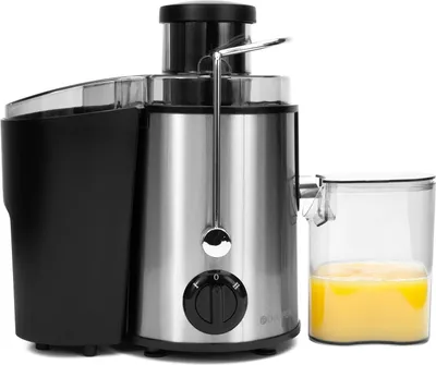 Immagine prodotto di Estrattore di succo 600W, 0,5L in acciaio inox, nero