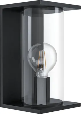 Produktbild von CASCINETTA Wand-/Deckenleuchte Lampe Beleuchtung - L16,5 x H28 x AL16,5 cm - schwarz - 1X40W exkl. - IP54
