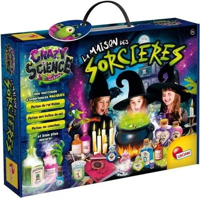 Obrázek produktu pro Crazy Science Kouzelný dům čarodějnic, experimenty a lektvary, vědecká laboratoř
