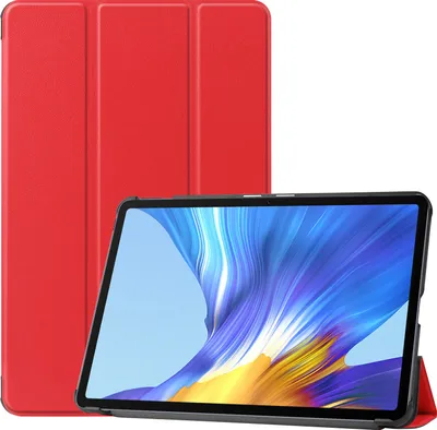Immagine prodotto di Cover per Huawei Honor V6 da 10,4 pollici Custodia sottile per tablet con funzione stand e funzione auto sleep/wake rosso