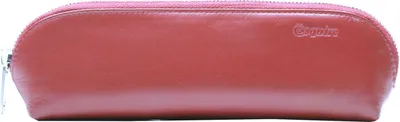 Produktbild von Esquire Schlampermäppchen New Silk Pencil Case Red dunkelrot