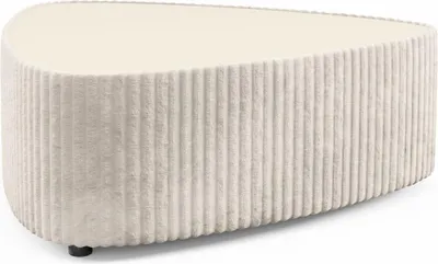Produktbild von Gepolsterter Couchtisch WINDSOR 1 – cremefarben