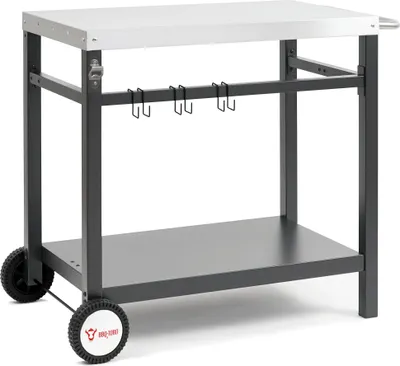 Produktbild von Grilovací vozík BBQ-Toro 85x50x81 cm | Postranní stolek na kolečkách Grilovací vozík