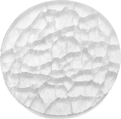Produktbild von Selenit Rundplatte 6cm – Runde Platte für Schmuck und spirituelle Heilung