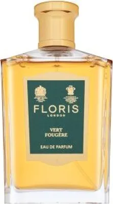 A bottle of Floris Vert Fougere Eau de Parfum for men.