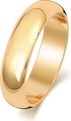 Produktbild von 18 Karat (750) Gold 5mm D-Form Herren/Damen - Trauring/Ehering/Hochzeitsring, 54 (17.2); TRS1506518KYRSN