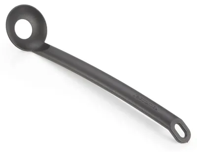 Gehacktballenformer aus Nylon, 26 cm, schwarz