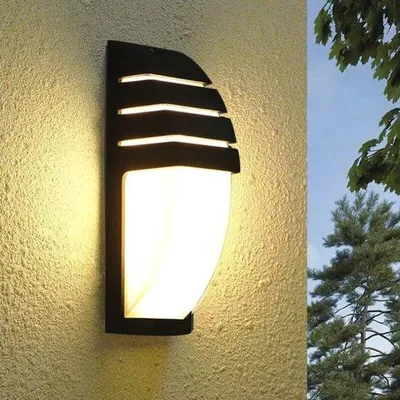 Obrázek produktu pro LED nástěnná lampa, 12 W, 1300 lm, teplé světlo 3000 K, vodotěsná, pro vnitřní i venkovní použití