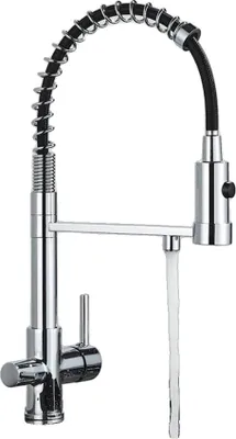 Obrázek produktu pro Kuchyňská baterie, filtrovaná voda, dvojitá rukojeť, chrom