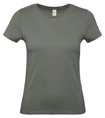 Produktbild von B&C - "#E150" T-Shirt für Damen FK1976 (XL) (Khakigrau)