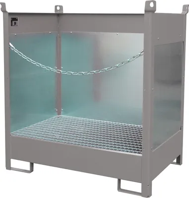 Produktbild von Bauer Fass-Stapelpalette FSP-2 G, lackiert, Mausgrau