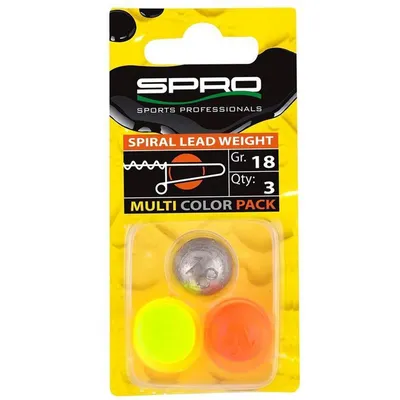 Immagine prodotto di Peso a spirale Spro 10g assorti 3 pezzi