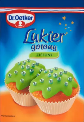 Zdjęcie produktu dla Dr Oetker Gotowy zielony lukier plastyczny 100 G