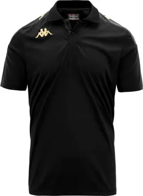 Produktbild von Kappa Ghiolo Kurzarm-poloshirt Schwarz L Herren Schwarz L