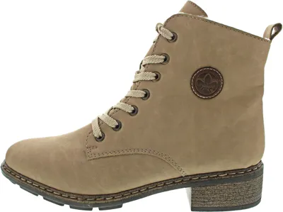 Produktbild von Rieker Damen Schnürstiefelette in Beige, Größe 39