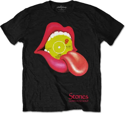 Produktbild von The Rolling Stones Angie - Goats Head Soup T-Shirt mit kurzen Ärmeln Black L
